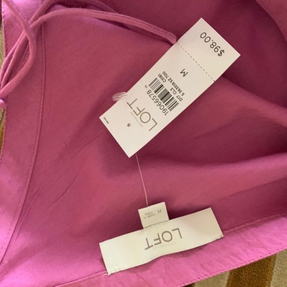 LOFT Tropic Orchid Pink Resort Cami Sundress - Picture 3 of 5